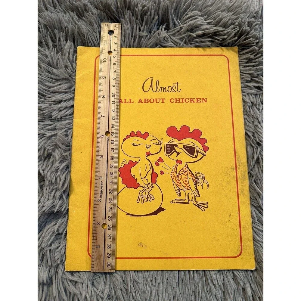 Foster Farms 1960s Almost All About Chicken Vintage Booklet / Pamphlet